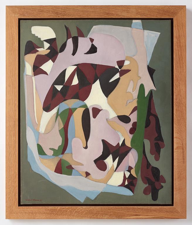 Lambert Werner, oil on canvas, signed and dated -46.