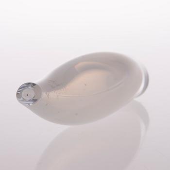 TAPIO WIRKKALA, MALJAKKO, "Kalanrakko" 3299, taidelasi. Signeerattu Tapio Wirkkala -56 Iittala.