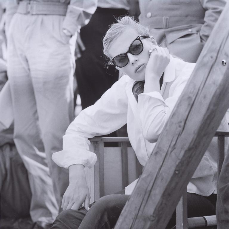 Per-Olow Anderson, 'Anita Ekberg on the set of War and Peace, 1956'.