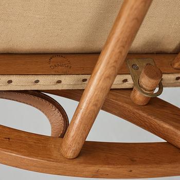 Poul Hundevad, a pair of "Safari chairs", Vamdrup, Denmark 1950's.