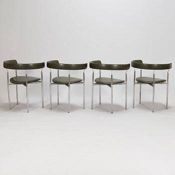 Jan Lunde Knudsen, Four 1960's armchairs for Karl Sørlie & sønner.
