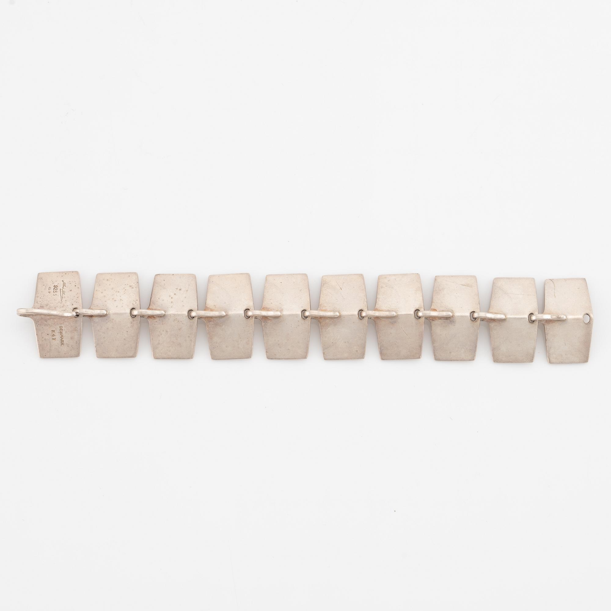 Hans Hansen, bracelet, sterling silver, Denmark.