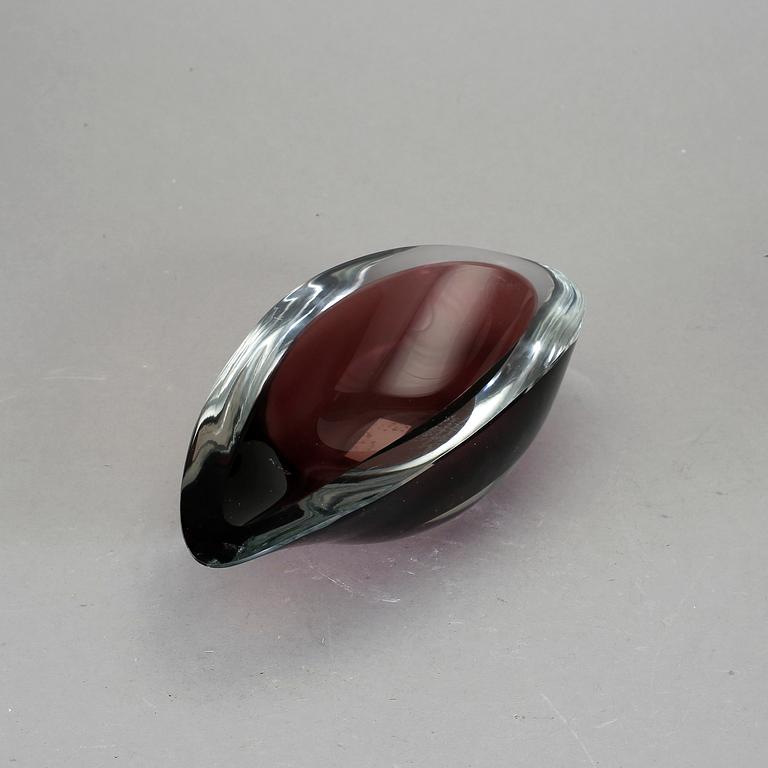 SKÅL, glas, Kaj Franck, signerad och daterad -50, Nuutajärvi Notsjö, Finland.