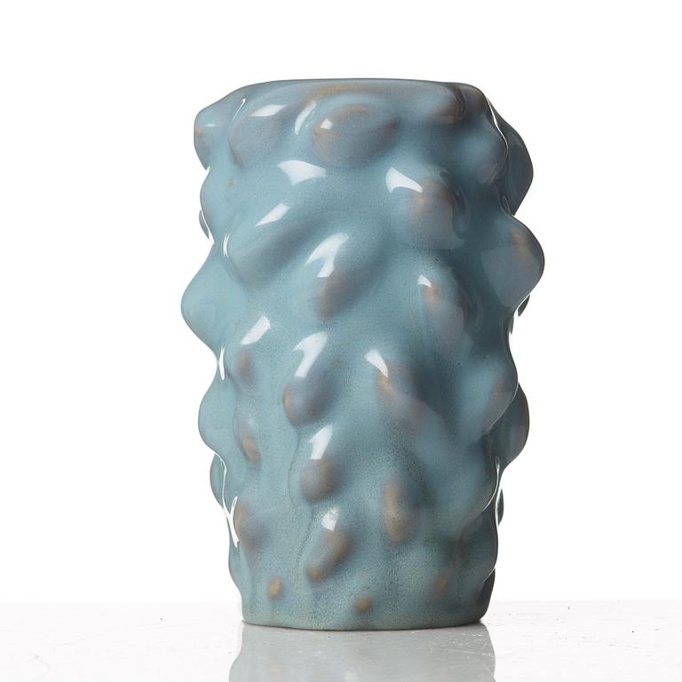 Axel Salto, a stoneware vase, Royal Copenhagen, Denmark, early 1960's.