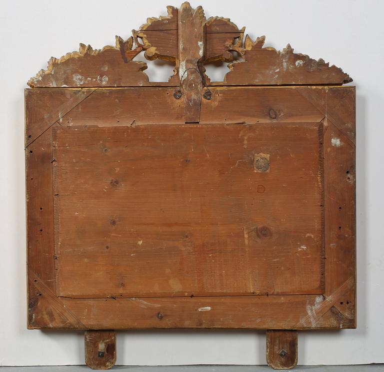 SPEGELLAMPETT, Västsverige, märkt med otydlig hallstämpel, Karl Johan, 1800-talets första hälft.