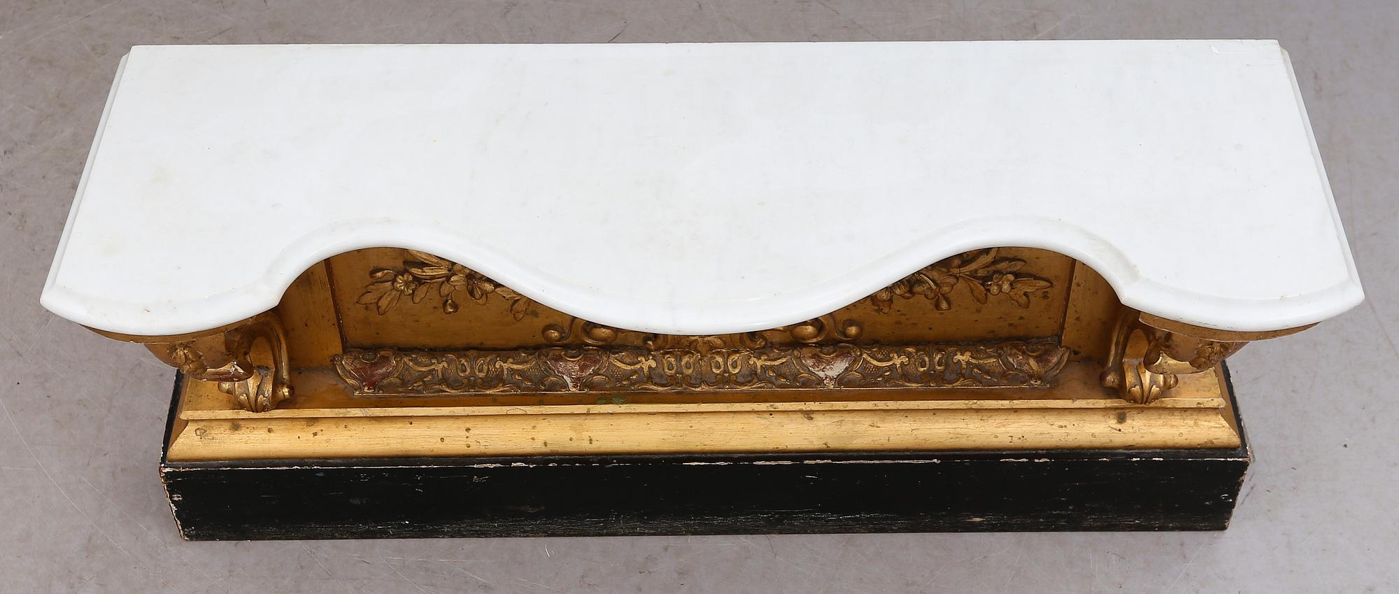 SPEGEL MED KONSOLBORD, 1800-talets andra hälft.
