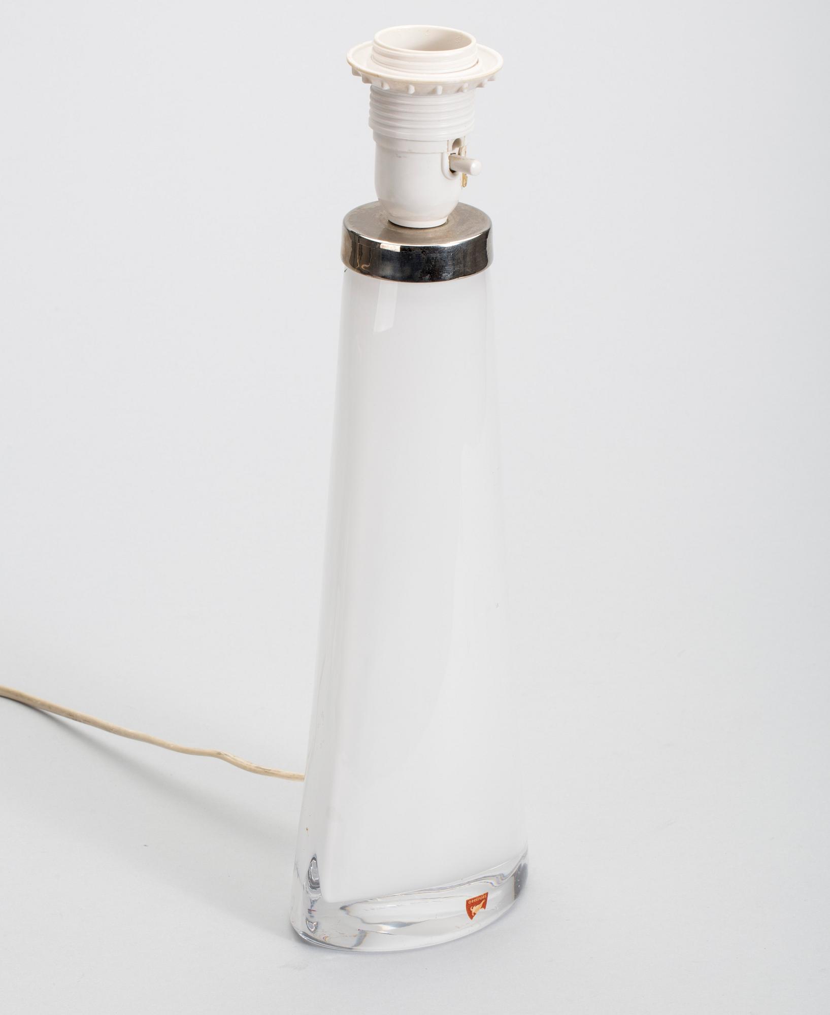 BORDSLAMPA, Carl Fagerlund, Orrefors.