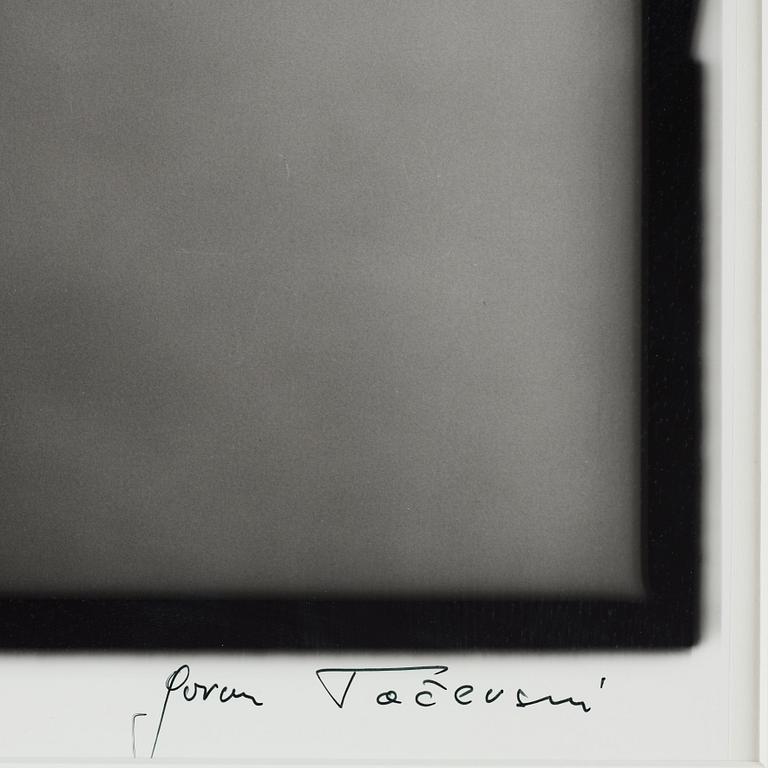 Goran Tacevski, photograph signed and numbered 4/10.