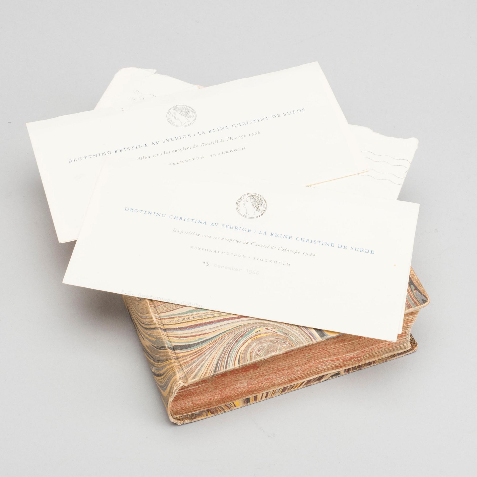 Manuscripts, from Queen Christina's 17th century library,  'Manuscript Medici I'.