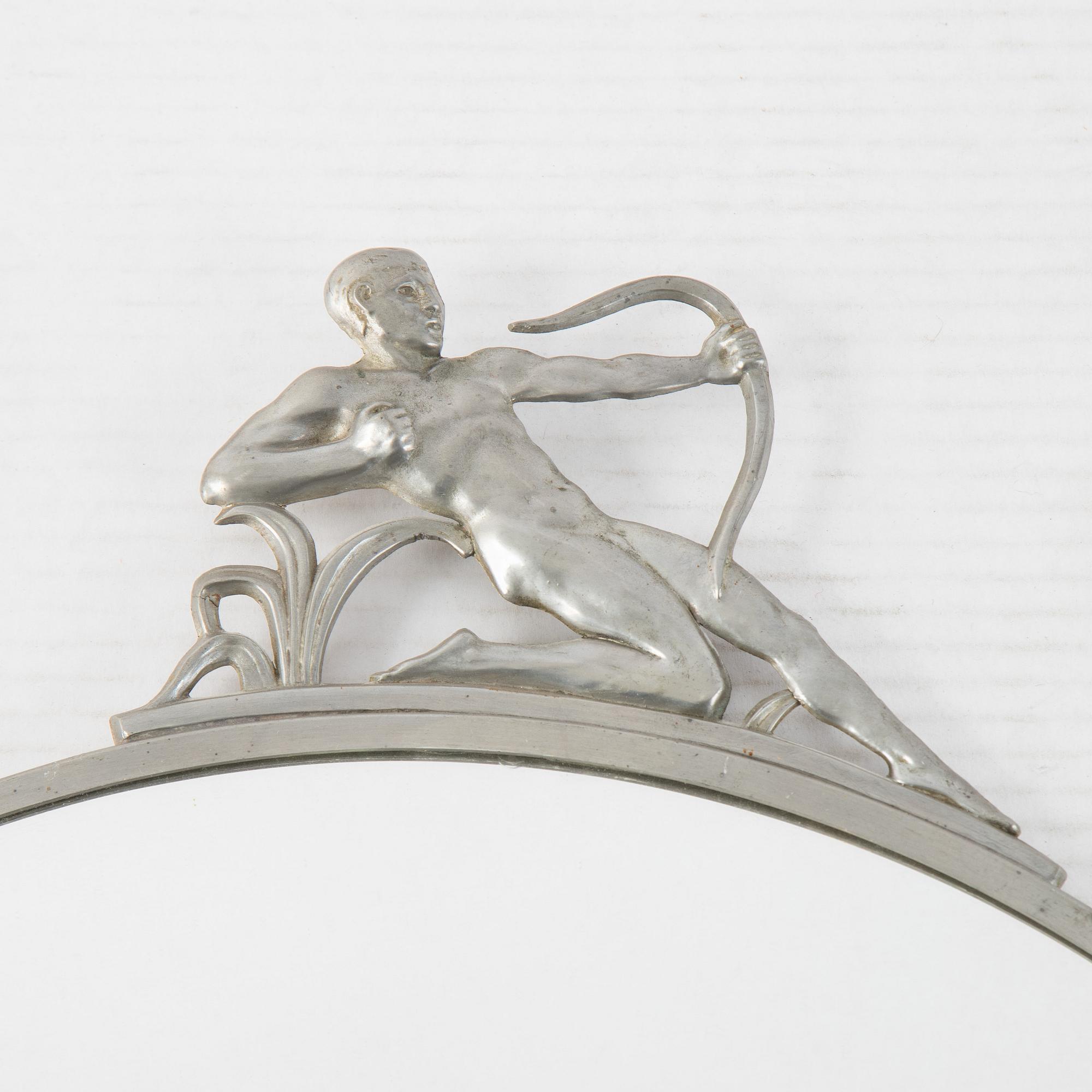 Speglar samt spegellampetter, Art deco, 1920/30-tal.