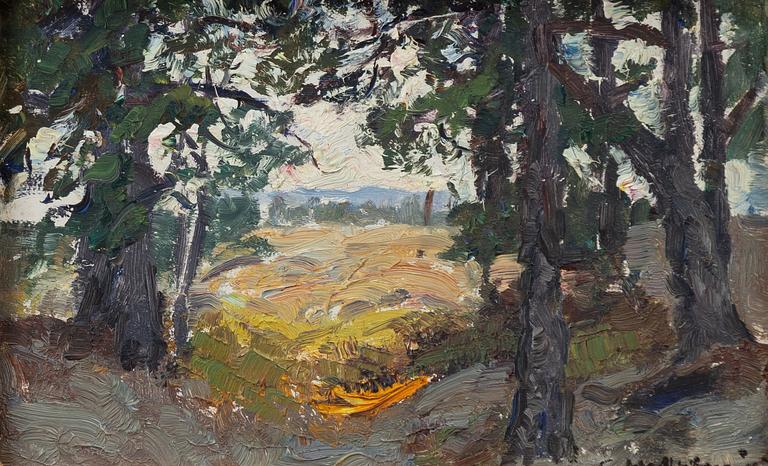 Gottfrid Kallstenius, Forest clearing.