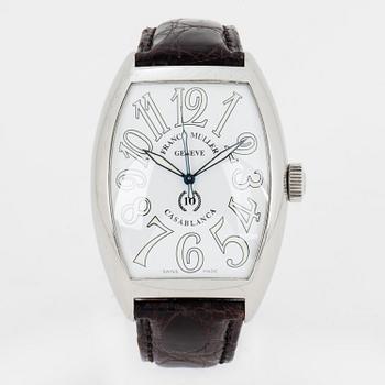 FRANCK MULLER, Casablanca, "10th Anniversary", armbandsur, 39,5 x 47 (55) mm.