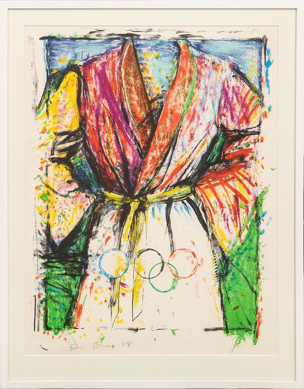 Jim Dine, "Olympic robe".