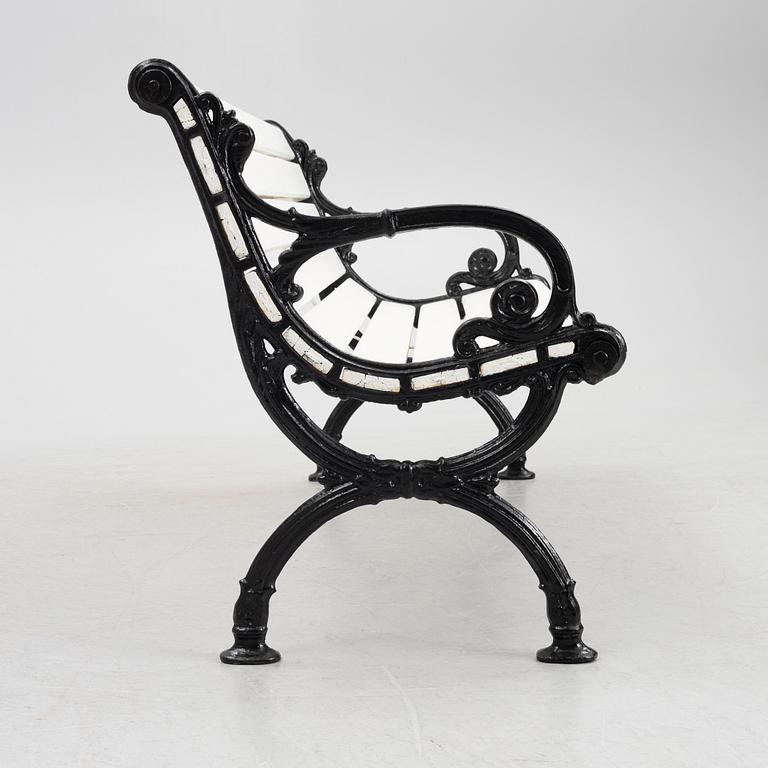 Trädgårdssoffa, 1900-tal.