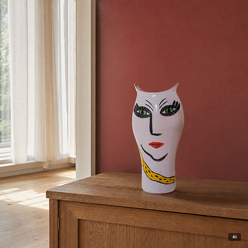 Ulrica Hydman-Vallien, vas, "Open minds", Kosta Boda, tidigt 2000-tal.
