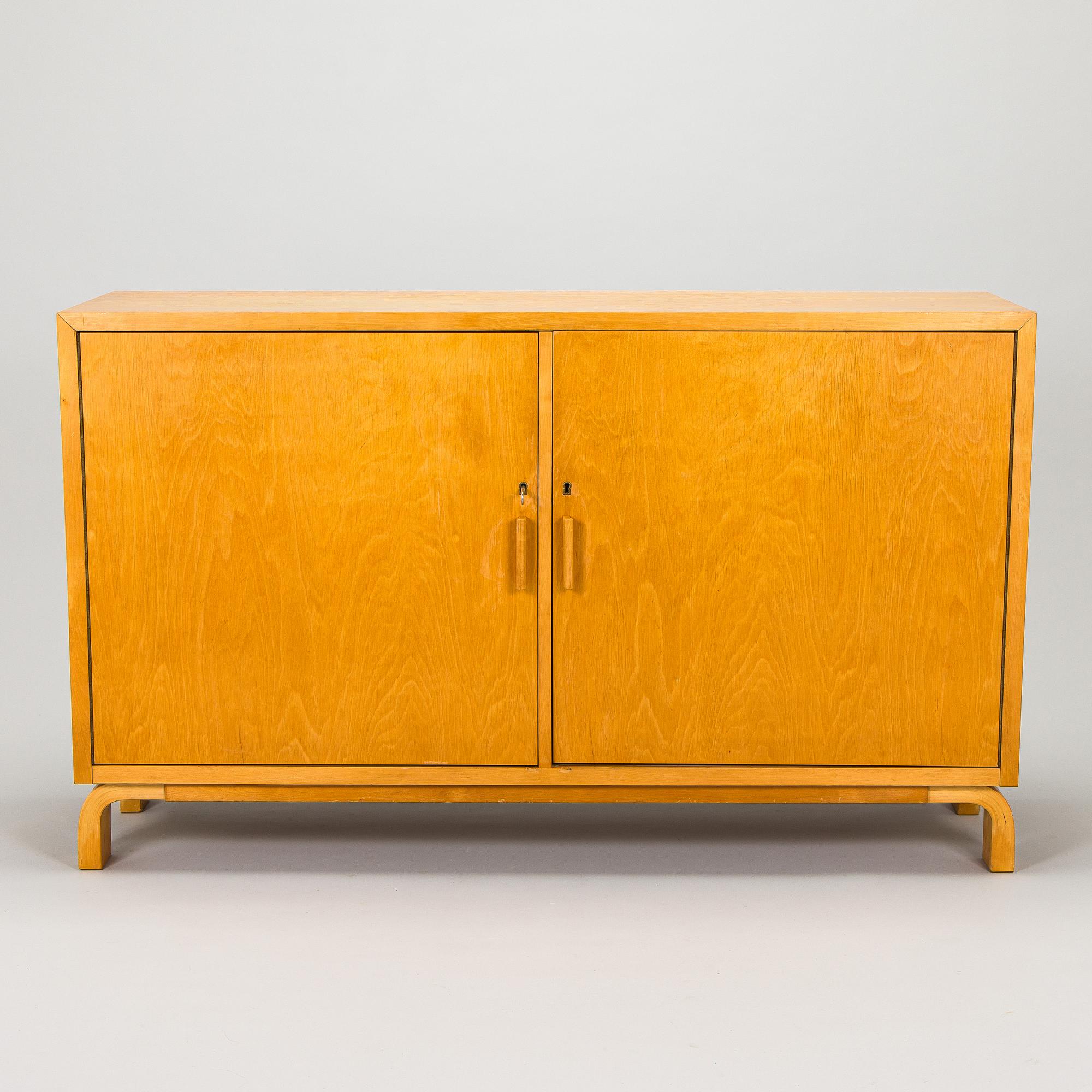 Alvar or Aino Aalto, a mid-20th century cabinet, for O.Y. Huonekalu- ja Rakennustyötehdas A.B.