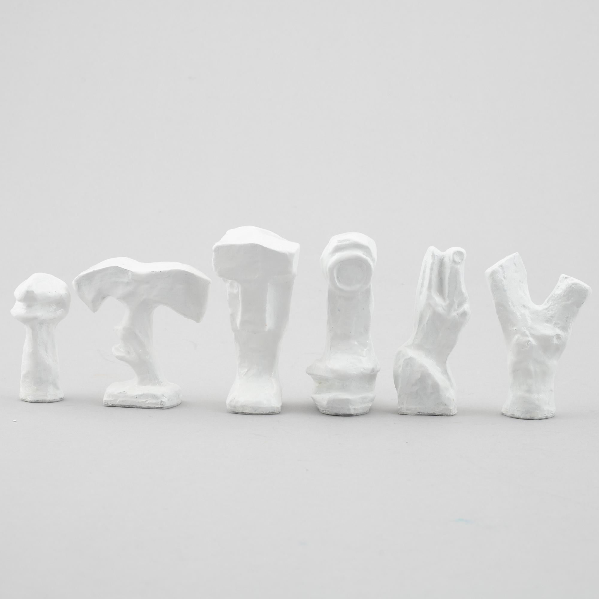 Bengt Lindström, a chess set, executed circa 1994-95.