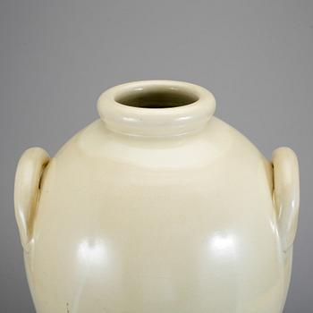 GOLVVAS, lergods, Vicke Lindstrand, Upsala-Ekeby, 1940-tal.