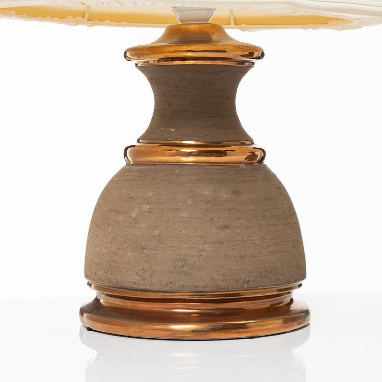 Bordslampor, ett par, Bitossi/Miranda, 1900-talets senare del.