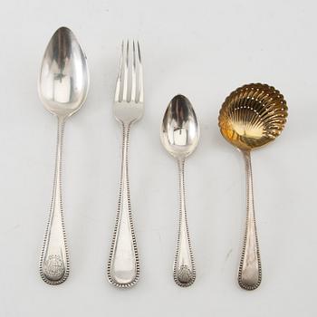 Cutlery 18 dlr silver K Andersson Stockholm 1895 (mostly).