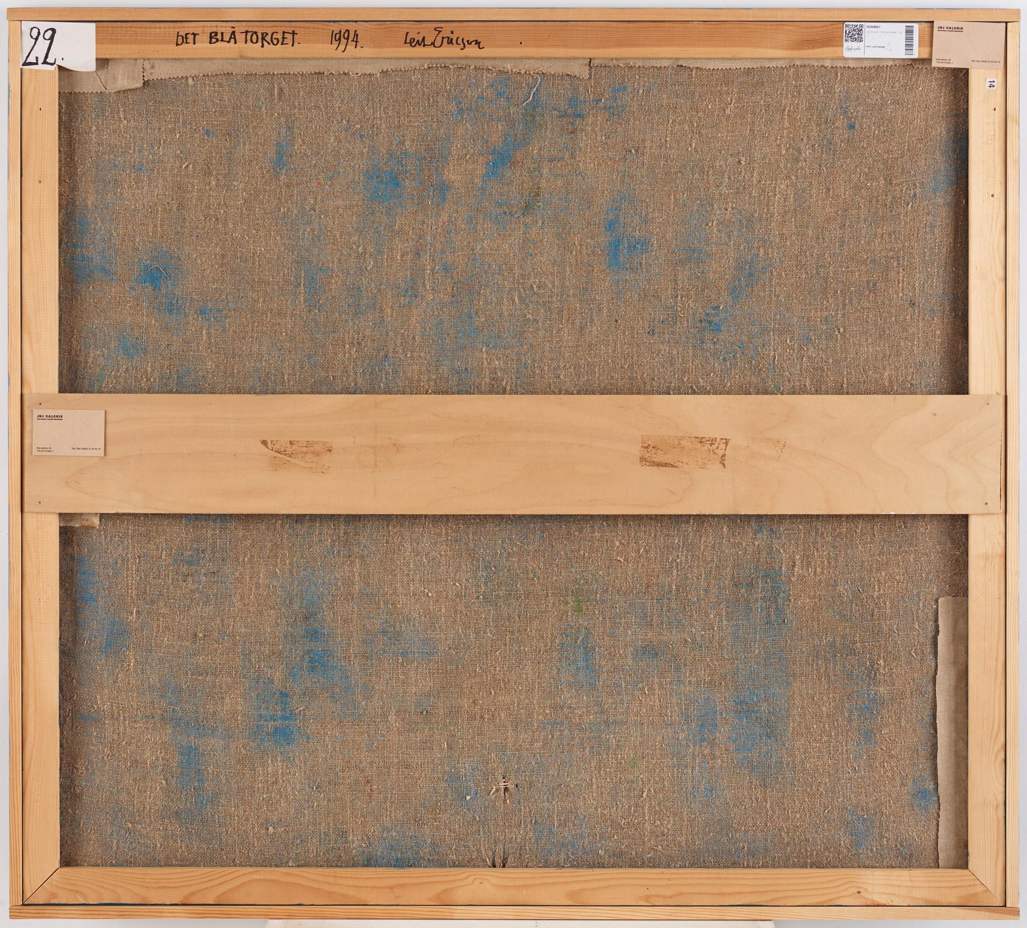 Leif Ericson, "Det blå torget".