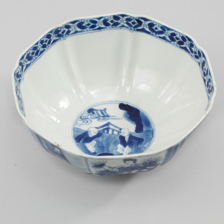 SKÅL, porslin, Kina, Kangxi, 1662-1722.