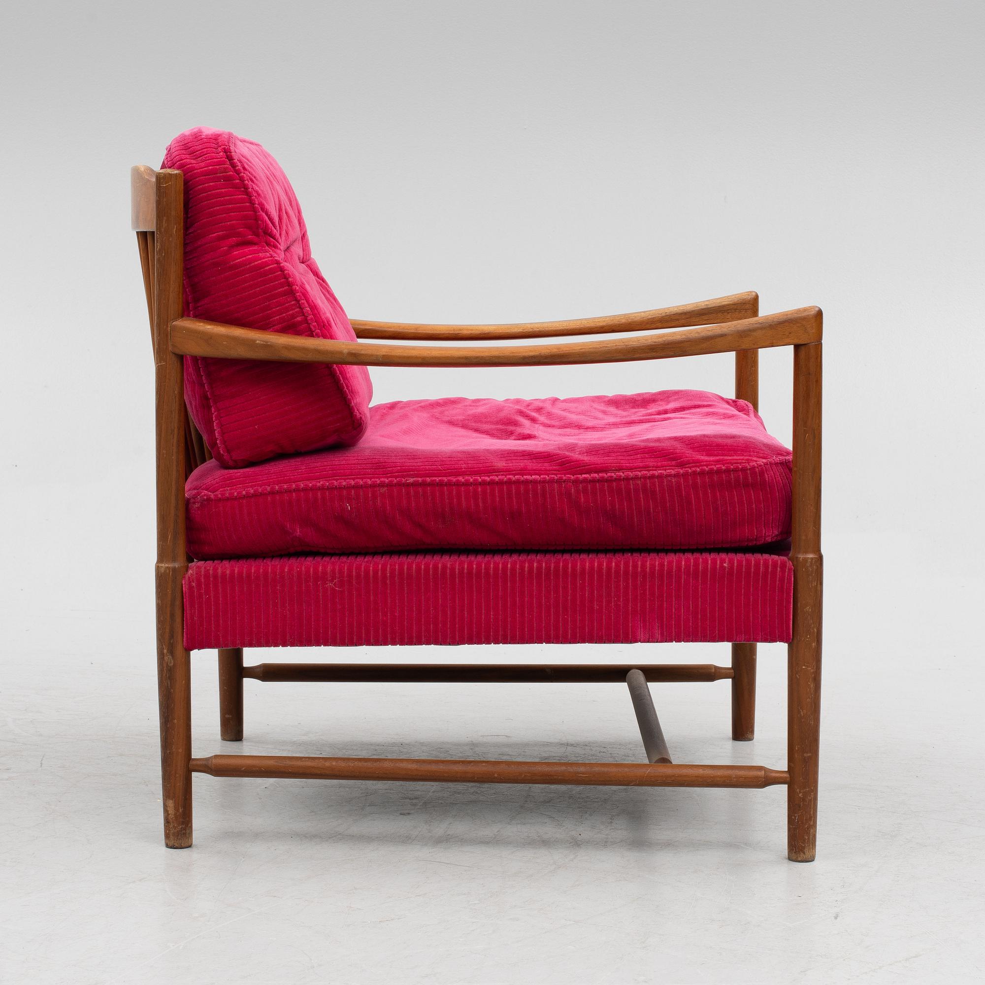 A 'Bristol' armchair, Lindlöfs Möbler, Lammhult, 1960s.