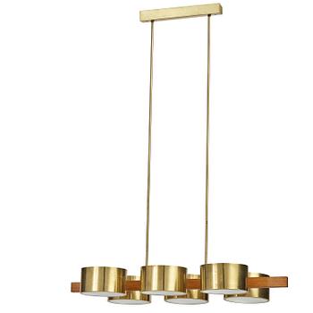 139. Hans-Agne Jakobsson, a ceiling lamp model "T261/6", Hans-Agne Jakobsson AB, Markaryd, 1950s-60s.