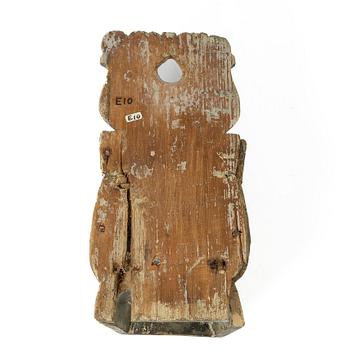 Spoon holder, folk art, Jämtland. 17th-18th century.