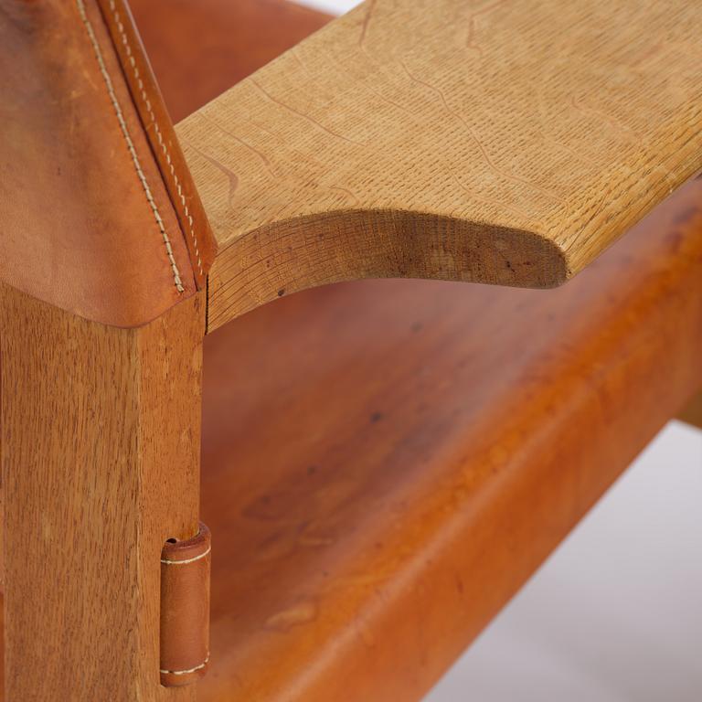 Børge Mogensen, a pair of armchairs, "The Spanish Chair", model 226, Fredericia Stolefabrik, Denmark 1960s.