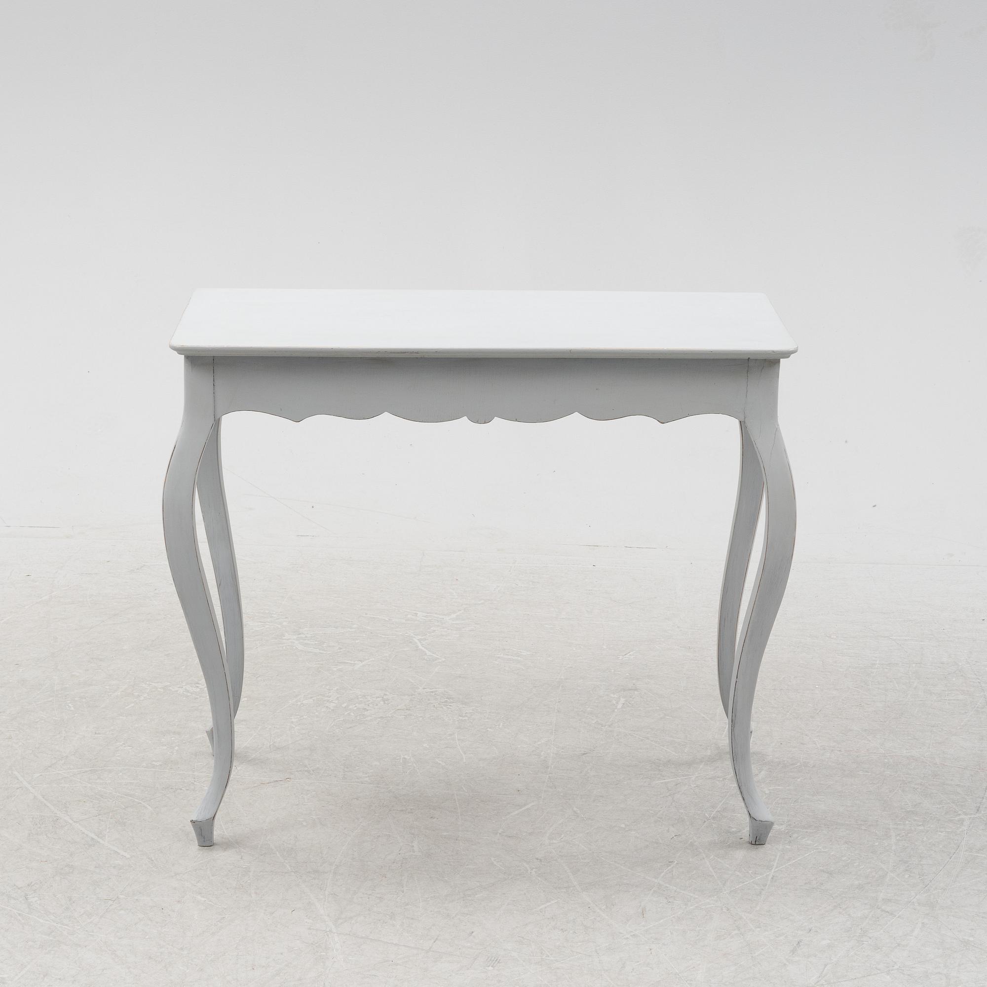 Sidobord, rokokostil, sent 1800-tal.