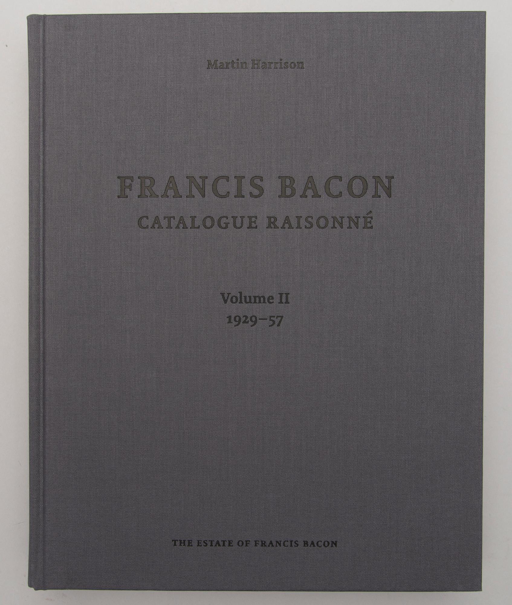 A book series five volumes " "Francis Bacon, Catalogue Raisonné".