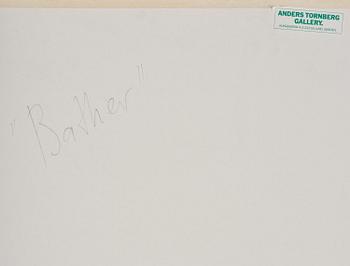 Donald Baechler, "Bather".