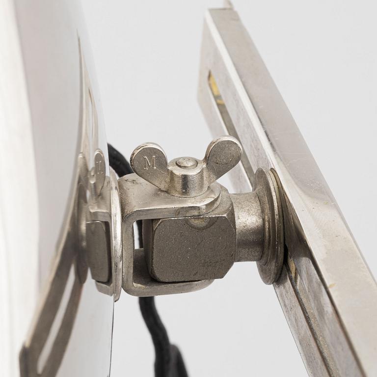 Marcel Breuer, an illuminated mirror, Zeizz Ikon AG Goerz-Werk, Germany, 1930's.