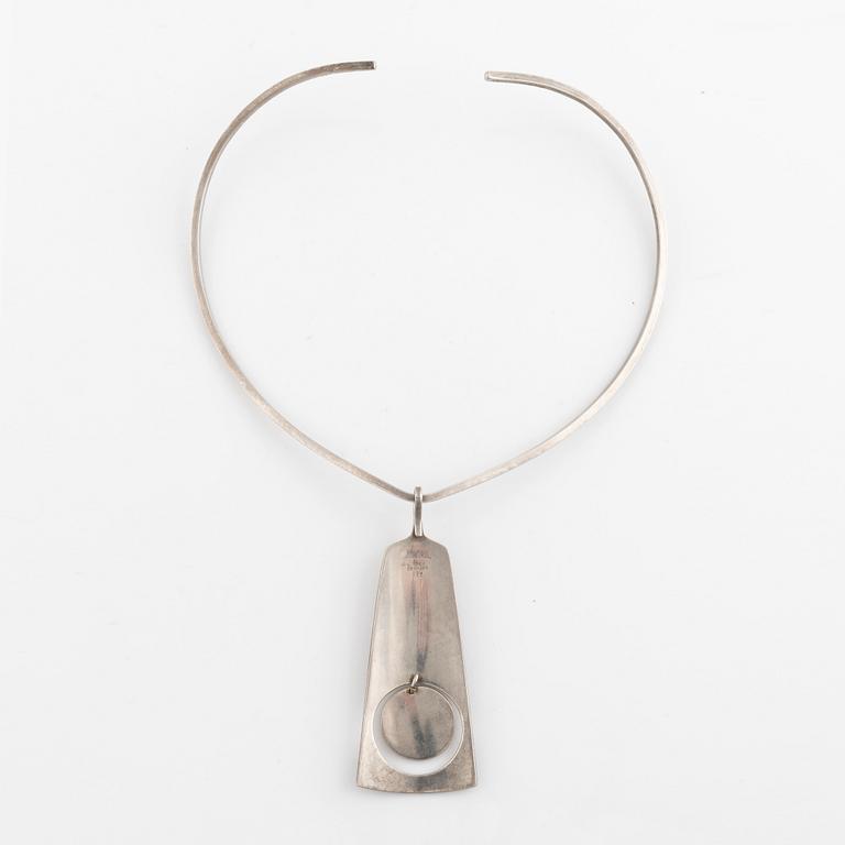 Hans Hansen, collier, silver, Danmark.