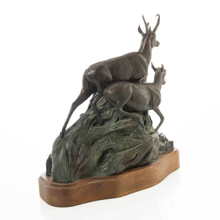 Kent Ullberg, "Pronghorn Pyramid".