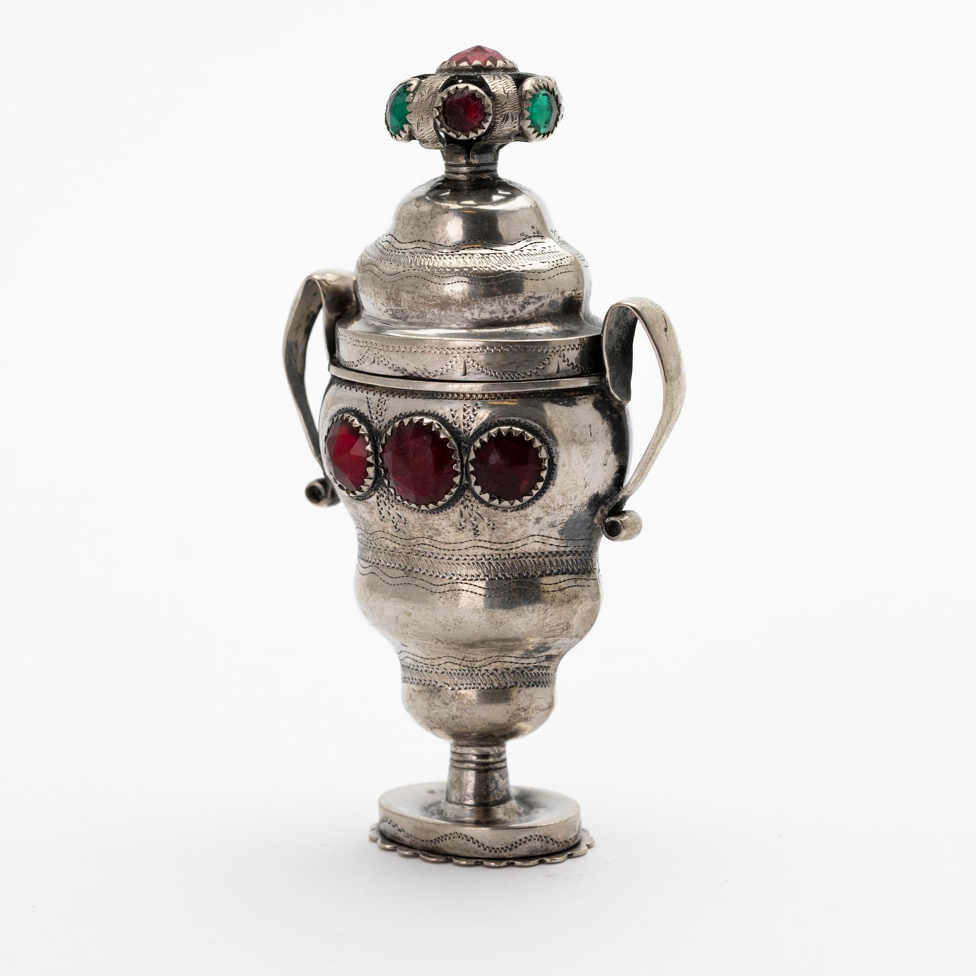 Snuff box, silver, Johan Jacob Heinrich Rühle, Ribe 1802–1858.