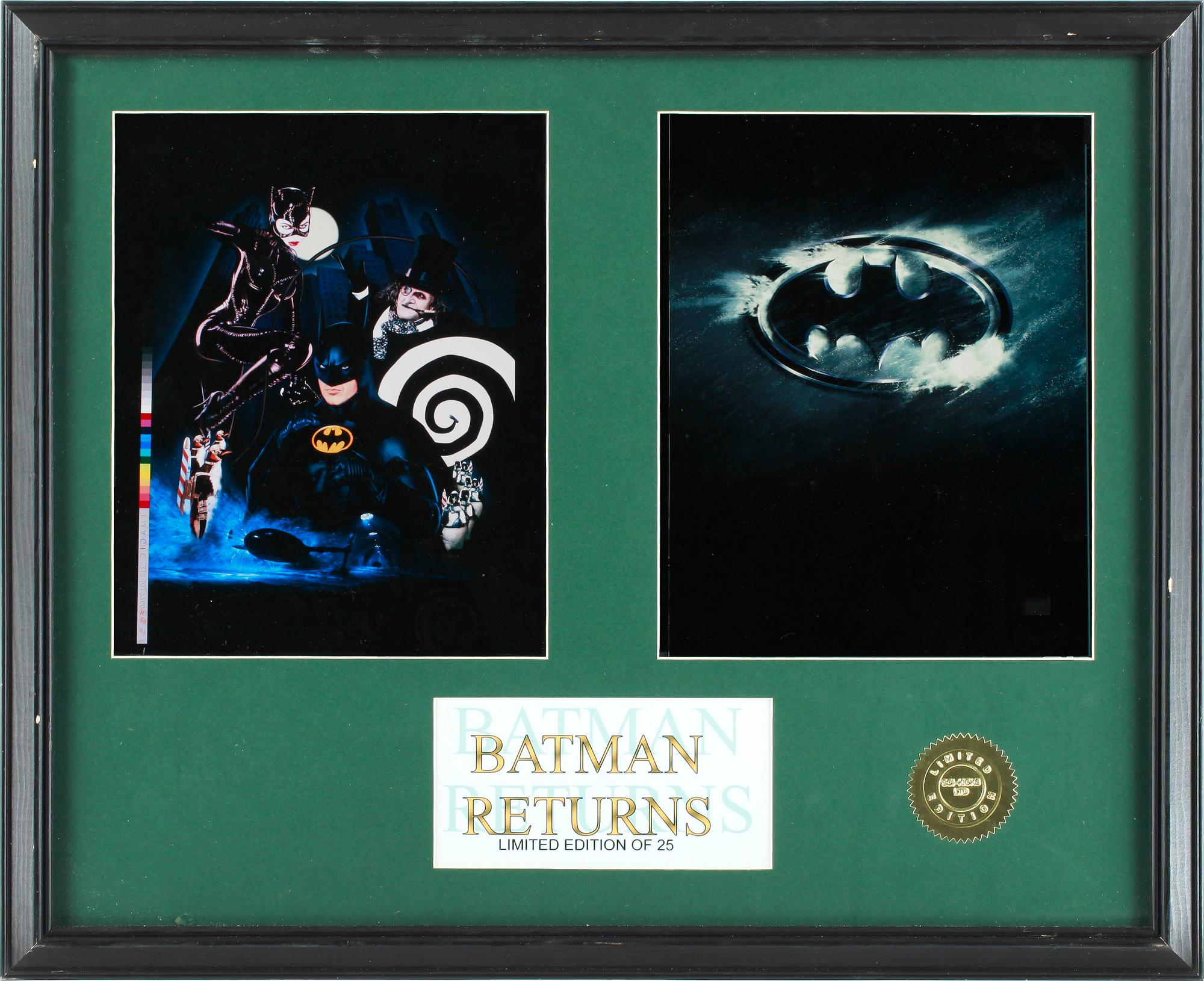 FILMCELLER, ett par, "Batman Returns", 1900-talets slut.