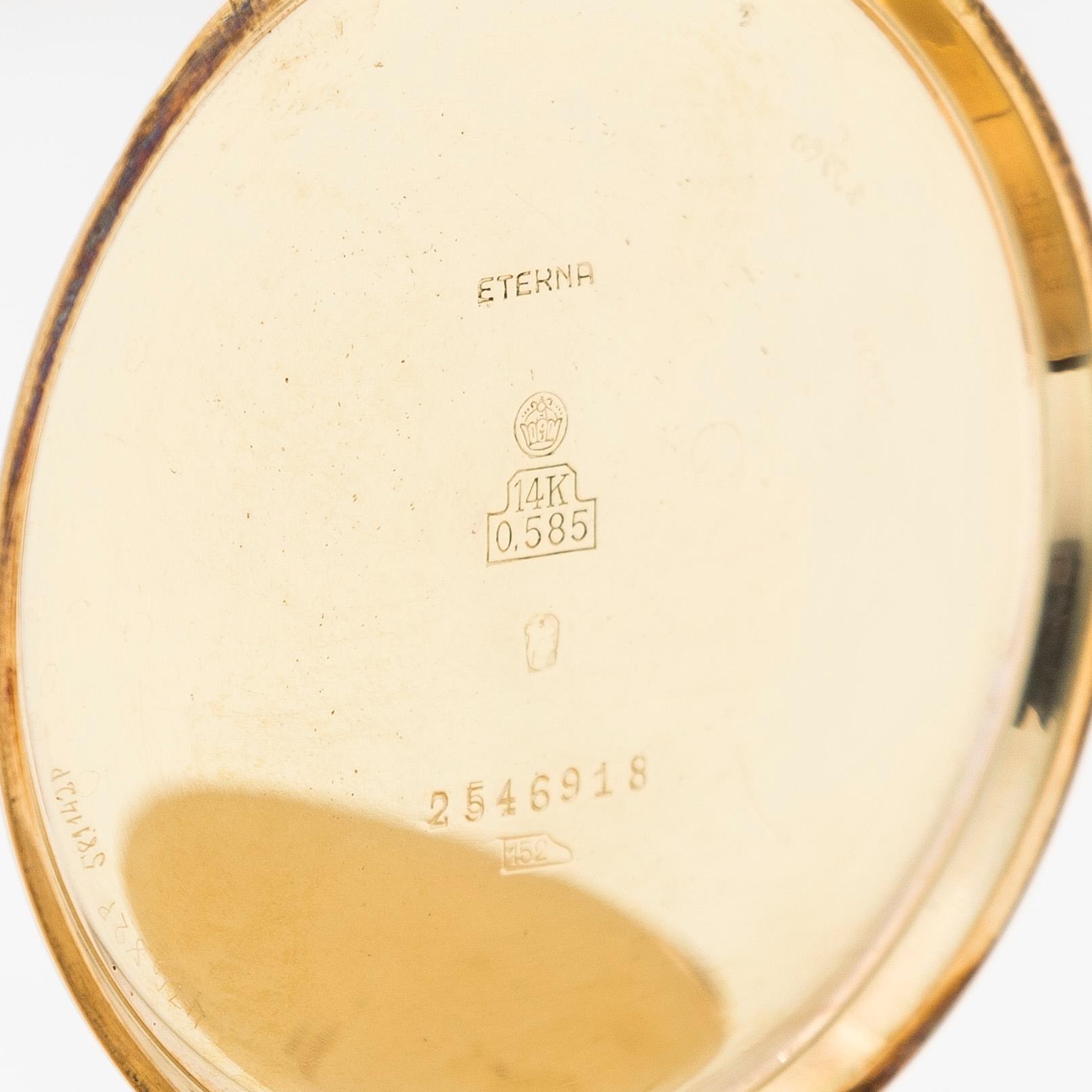 Eterna, taskukello, 48 mm.