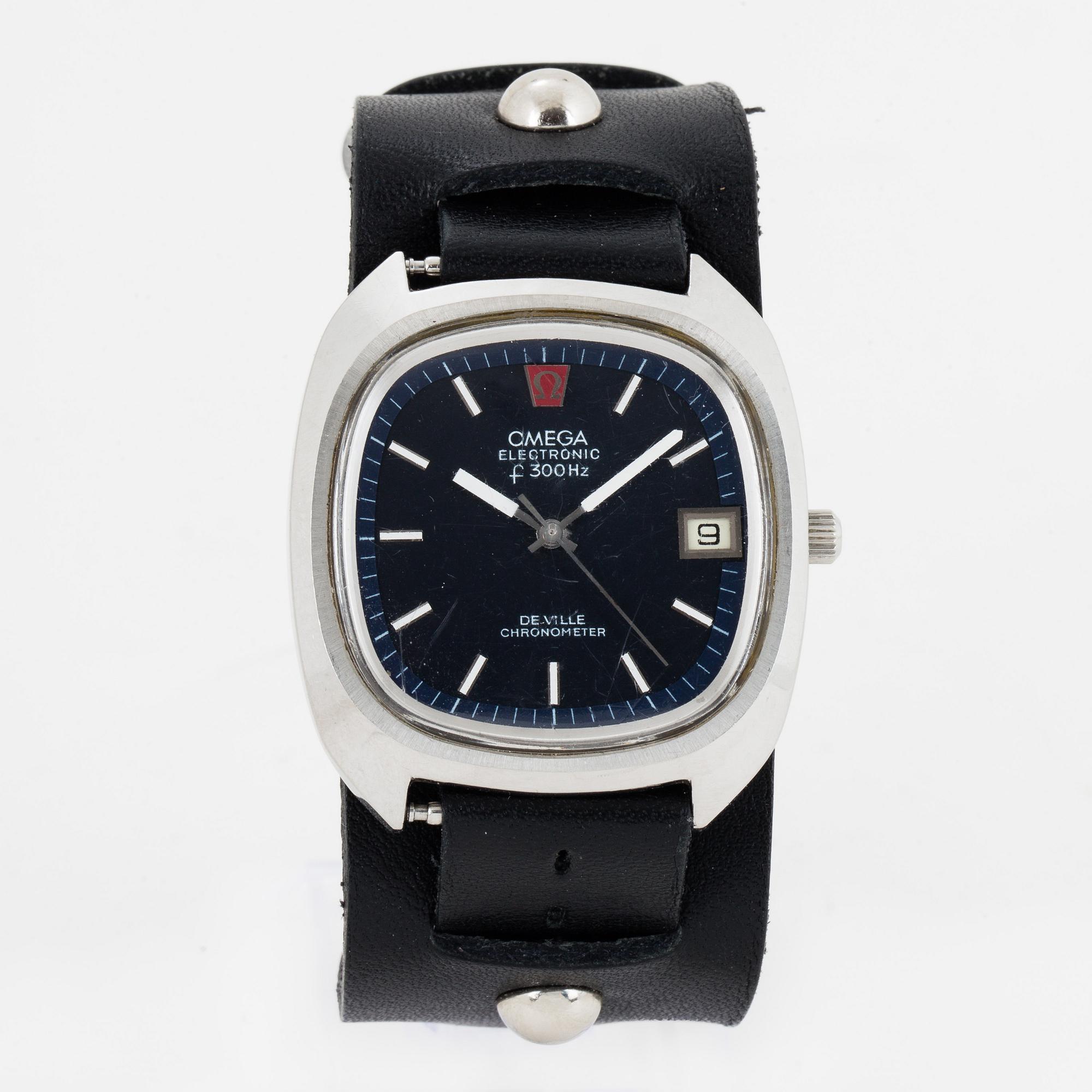 OMEGA, De Ville, Electronic (f 300 HZ), Chronometer, armbandsur, 37,5 (42) mm.