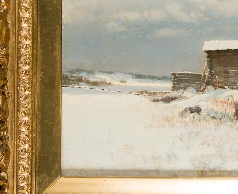 Hjalmar Munsterhjelm, Talvimaisema.