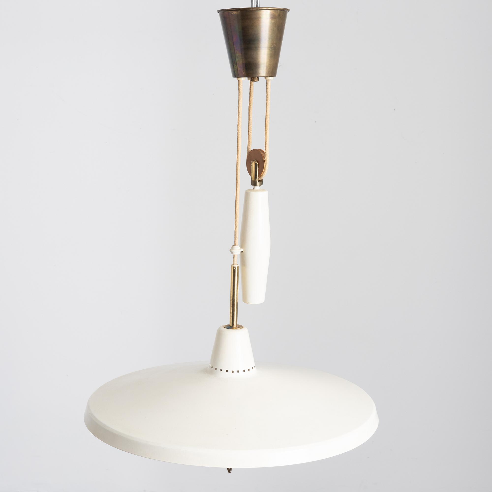 Boréns, a ceiling lamp model "3359", Borås, 1950s.