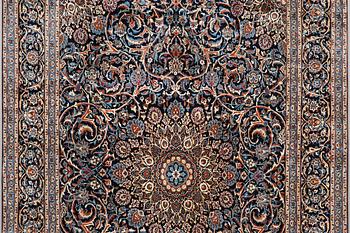 A carpet, Kashmar, c. 420 x 293 cm.