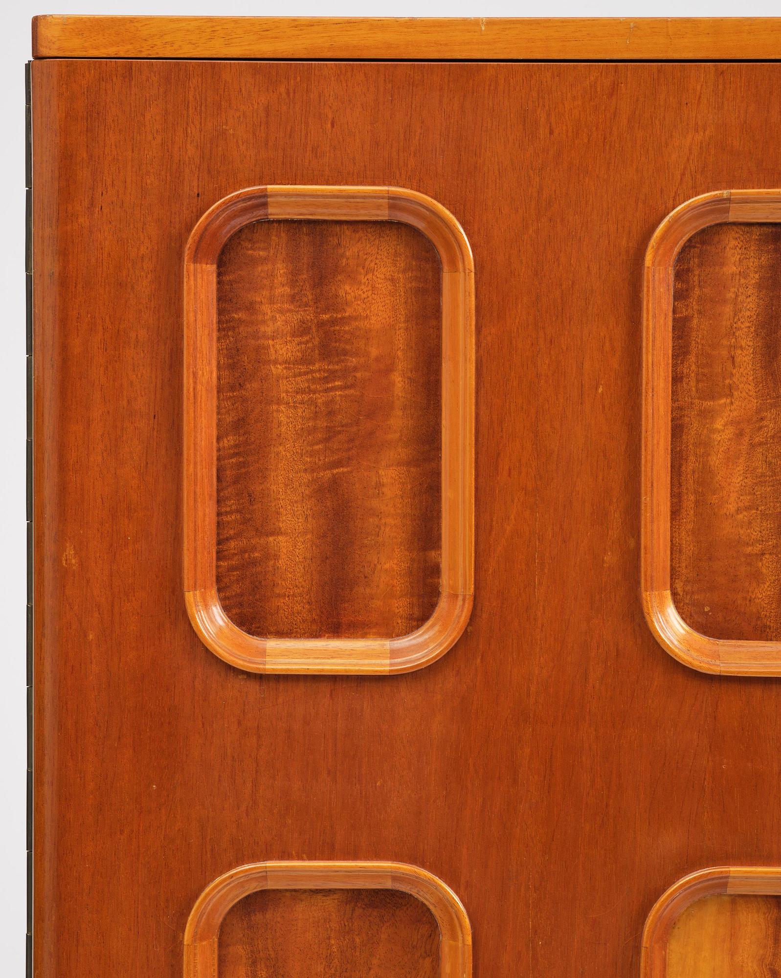 Carl Cederholm, a Swedish Modern cabinet, Stil & Form, Stockholm, 1940s-50s.