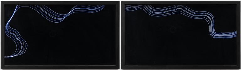 Ulrika Gomm, "Licht", Diptyk.