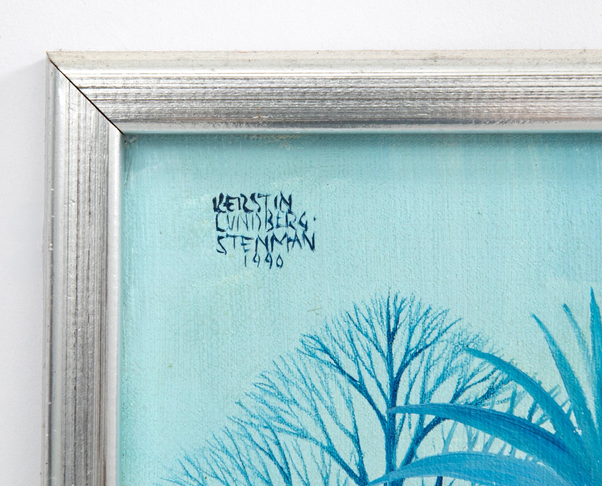 Kerstin Lundberg-Stenman, "Spelande duvor".