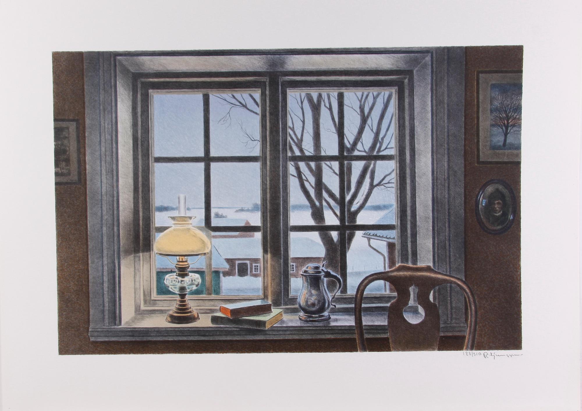 LJUNGGREN, REINHOLD, mapp med 5 st litografier, sign o numr 188/310.