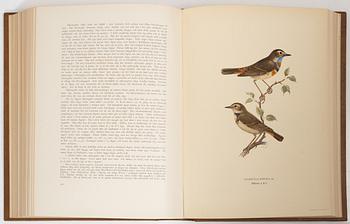The Wright Brothers, books, 3 volumes, 'Svenska Fåglar', A. Börtzells tryckeri AB, Ivar Baarsen, Stockholm, 1924-1929.