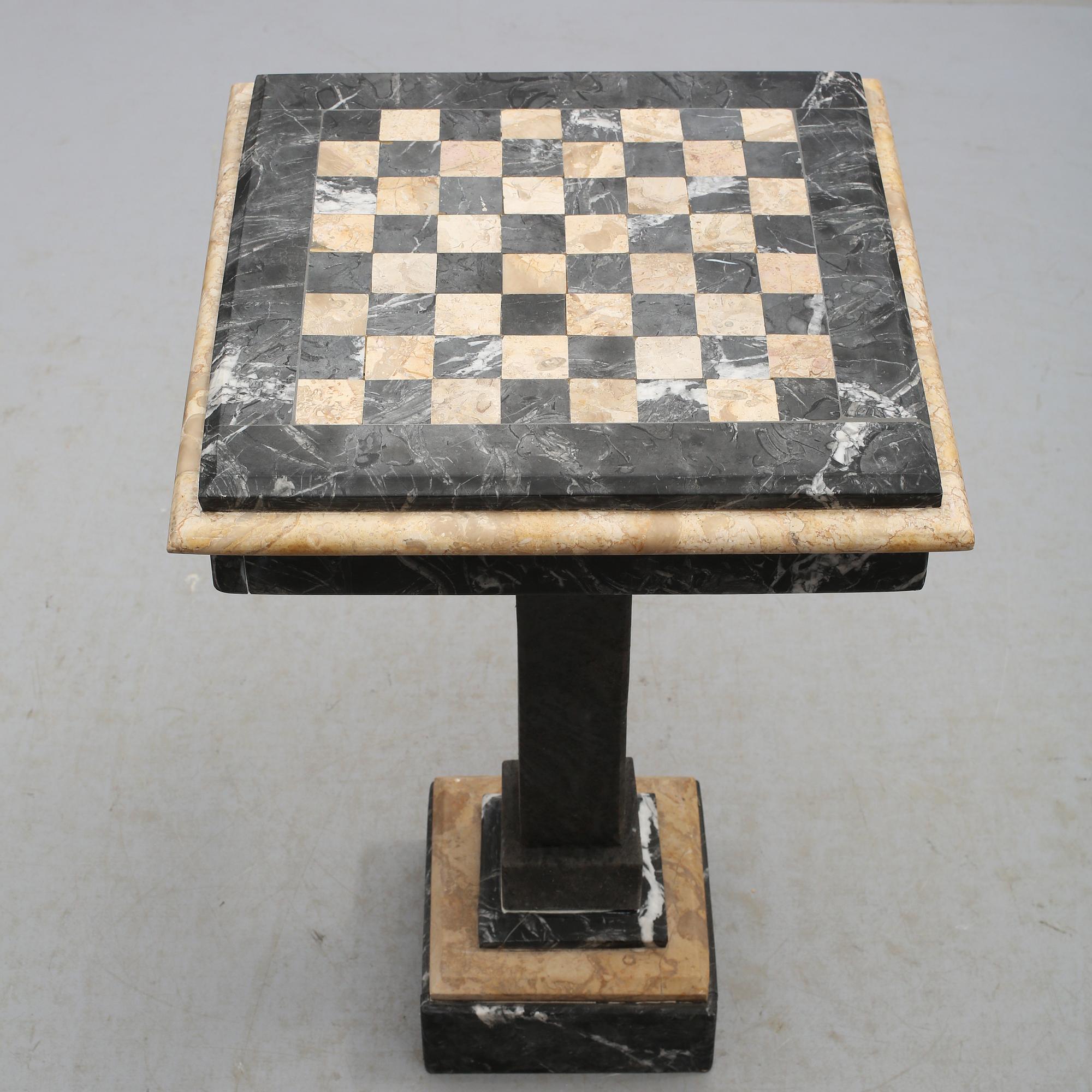 SCHACKBORD, 1900-tal.
