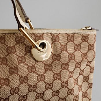 VÄSKA, PLÅNBOK samt NYCKELHÅLLARE, Gucci.